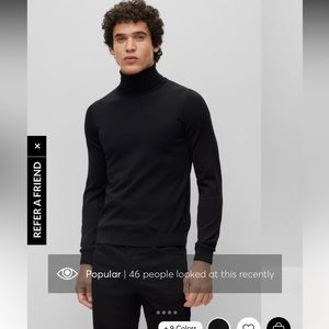Mens Hugo Boss Turtleneck sweater